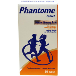 Zed İlaç - Phantome Panax Ginseng Özlü 30 Tablet Zed İlaç - Phantome Panax Ginseng Özlü 30 Tablet