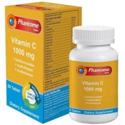 Phantome Tablet Vitamin C 1000 Mg 30 Tablet - Thumbnail