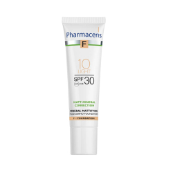 Pharmaceris Mineral Mattifying Fluid Dermo Foundation SPF30 10 Light 30 ml - Pharmaceris