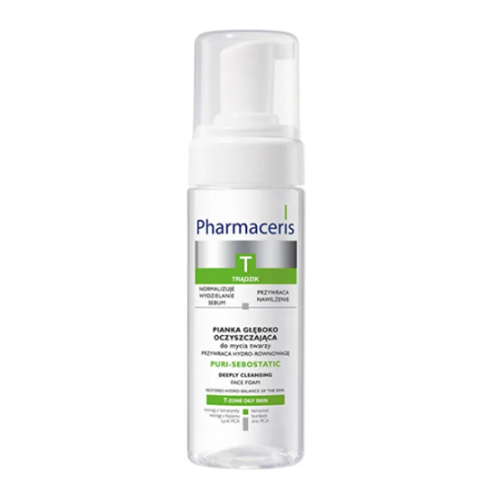 Pharmaceris T Puri-Sebostatic Deeply Cleansing Foam 150 ml - 1