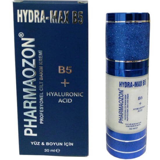 Pharmaozon Hyaluronik Asit Krem 30 ml nemlendirici yüz boyun dekolte için hyaluronik asit B5 E vitamini içeren krem- 1