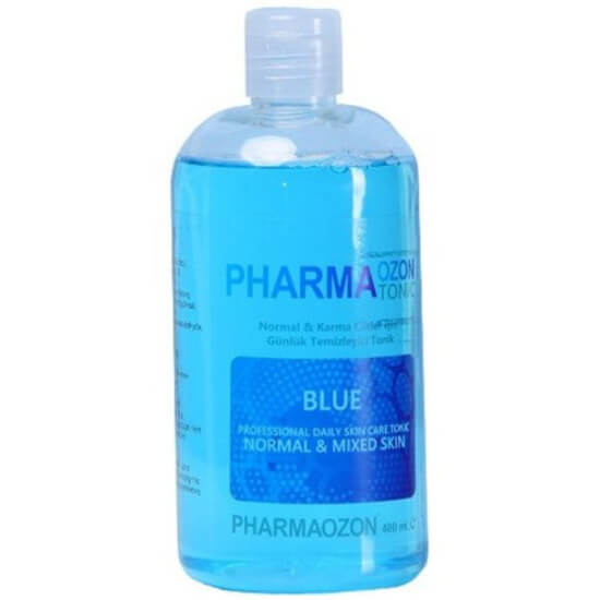 Pharmaozon tonik 400 ml normal ve karma ciltler için kir ve makyaj kalıntısı temizleyici gözenek sıkılaştırıcı- 1