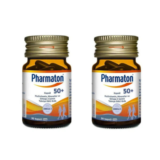 Pharmaton 50 Plus 30 Kapsül + 30 Kapsül