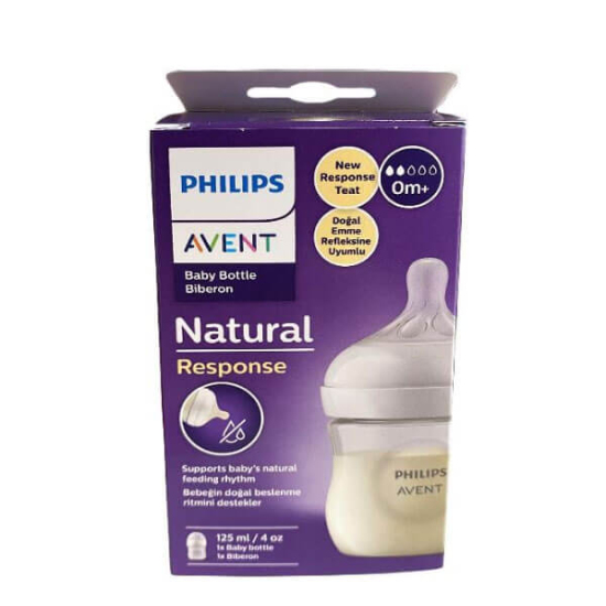  Philips Avent Natural Response Doğal Tepkili PP Biberon 0+ Ay 125 ml - 1