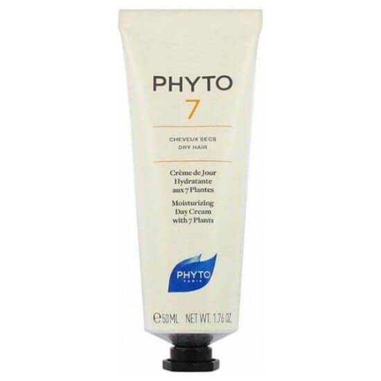 Phyto 7 Hydrating Day Krem 50 ml durulanmayan saç kremi, 7 bitki özü, kuru saçlara nem yumuşaklık parlaklık- 1