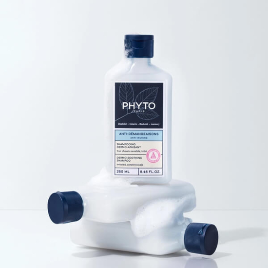 Phyto Dermo Soothing hassas ve tahriş olmuş saç derisi için yatıştırıcı şampuan 250 ml şişe ambalaj- 2
