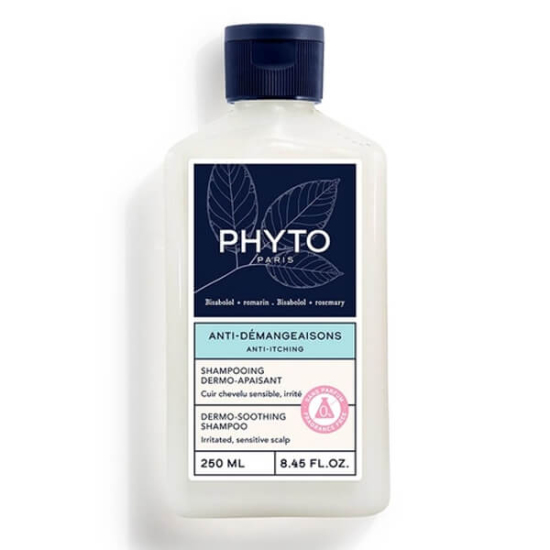 Phyto Dermo Soothing hassas ve tahriş olmuş saç derisi için yatıştırıcı şampuan 250 ml şişe ambalaj- 1