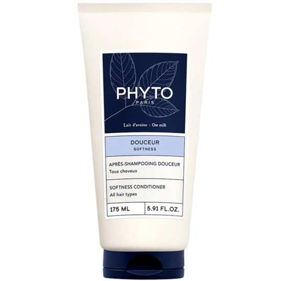 Phyto Douceur Softness Conditioner 175 ml saç kremi şişesi %96 doğal kaynaklı kolay tarama ve yumuşaklık- 1