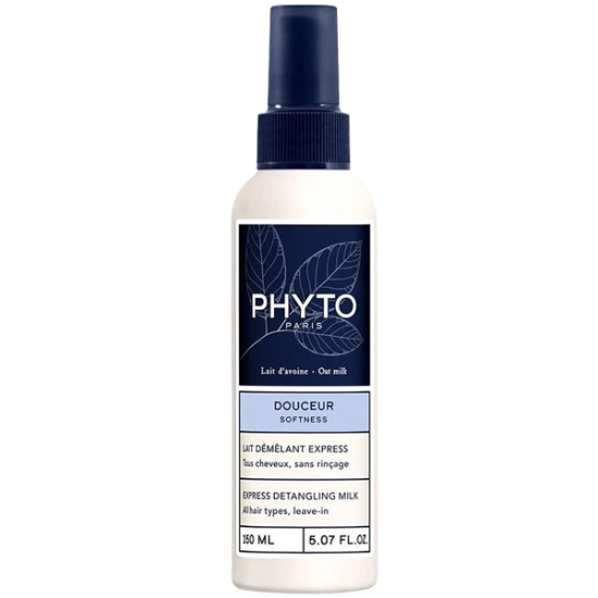 Phyto Douceur Softness Express Detangling Milk 150 ml saç bakım sütü, yumuşaklık hissi ve kolay tarama destek- 1