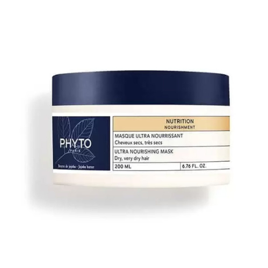 Phyto Nutrition Ultra Nourishing saç maskesi 200 ml kuru saçlar için besleyici ve güçlendirici bakım, nem destekli canlı görünüm- 1