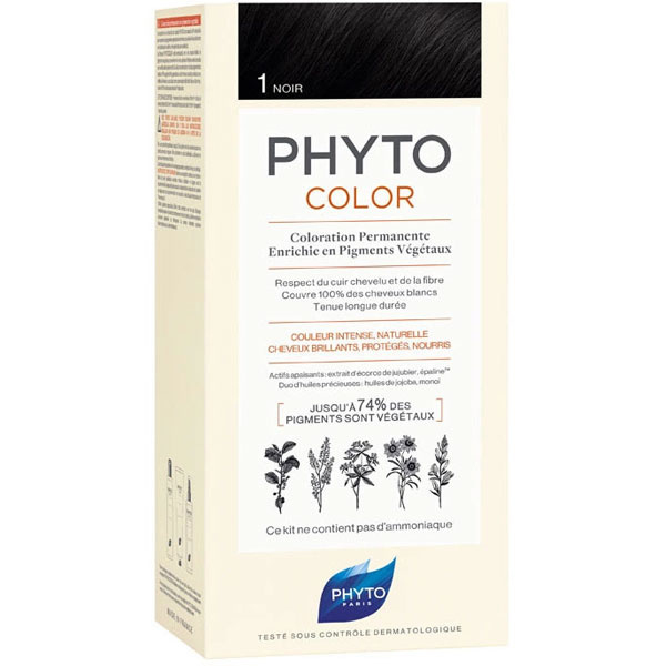 Phyto Phytocolor Bitkisel Saç Boyası 1 Siyah