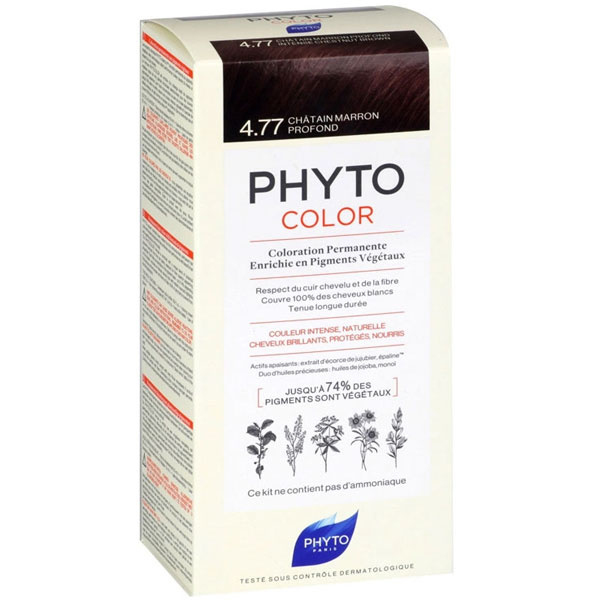 Phyto Phytocolor Bitkisel Saç Boyası 4.77 Yoğun Kestane Bakır