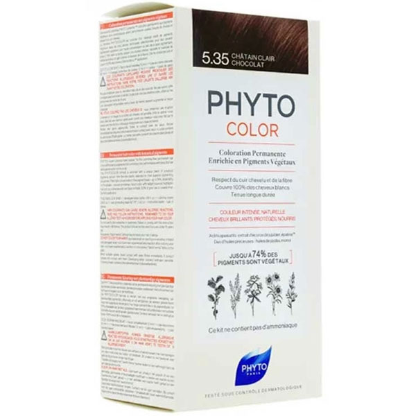 Phyto Phytocolor Bitkisel Saç Boyası 5.35 Açık Kestane Dore Akalu
