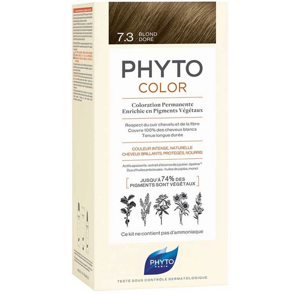 Phyto Phytocolor Bitkisel Saç Boyası 7.3 Kumral Dore