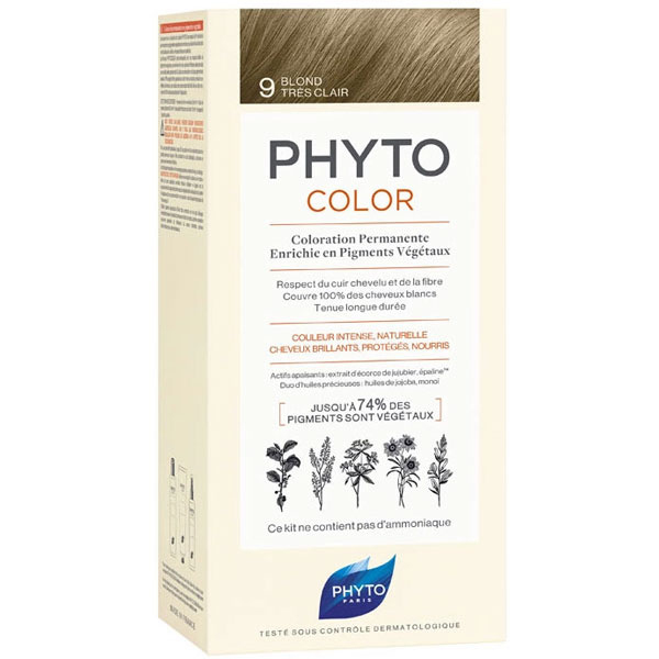 Phyto Phytocolor Bitkisel Saç Boyası 9 Açık Sarı