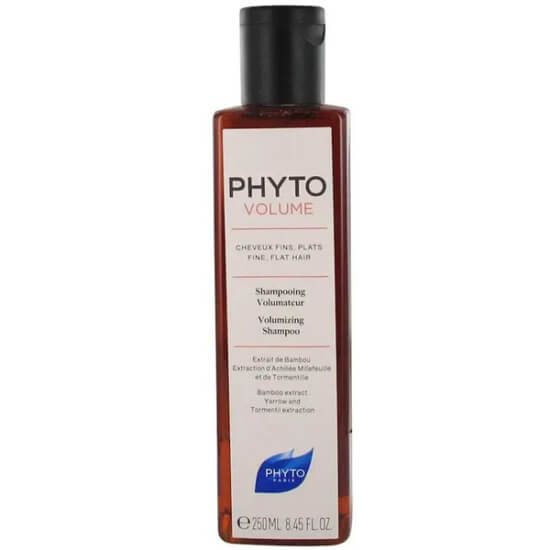 Phyto Phytovolume Shampoo Intense 250 ml ince telli saçlar için hacim ve dolgunluk veren şampuan kırmızı alg guarana- 1