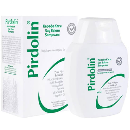 Pirdolin kepek şampuanı 150 ml, çinko pirition ve salisilik asit içeren, tüm saç tiplerine uygun kepek karşıtı bakım- 1