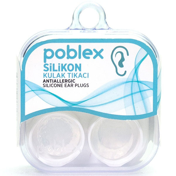 Poblex Silikon 4'lü Kulak Tıkacı