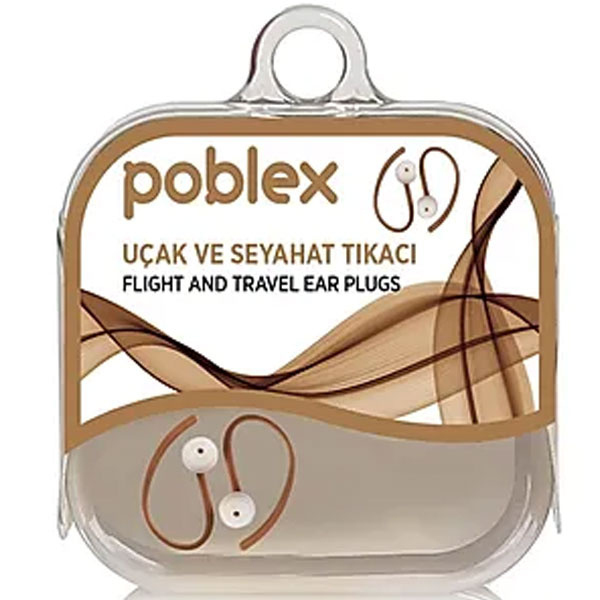 Poblex Uçak ve Seyahat Tıkacı
