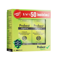 Probest Digestive Probiyotik 20 Kapsül - 2.si %50 Kofre - Abdi İbrahim