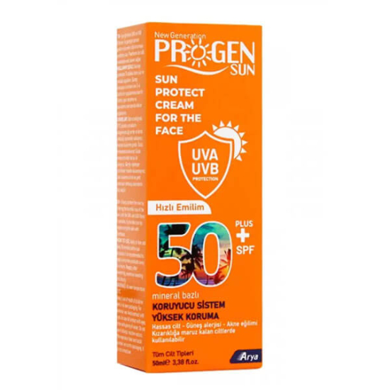  Progen Sun Yüz Için Güneş Kremi SPF50+ 50 ml - 1