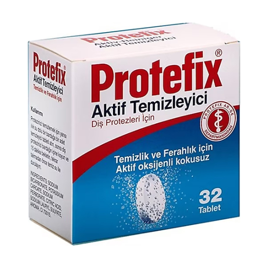 Protefix Aktif Temizleyici 32 Tablet