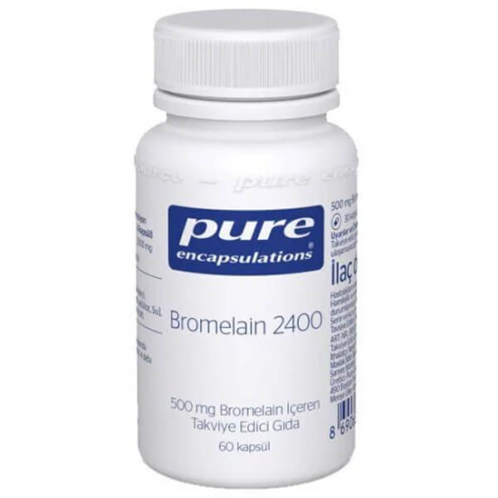  Pure Bromelain 2400 60 Kapsül - 1