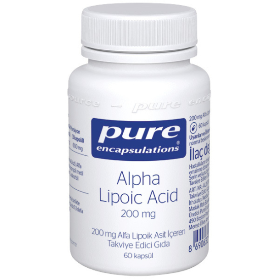 Pure Encapsulations Alpha Lipoic Acid 200 mg 60 Kapsül - 1