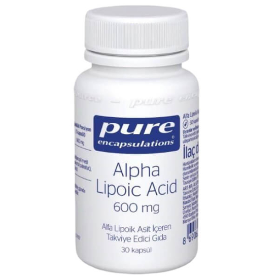  Pure Encapsulations Alpha Lipoic Acid 600 mg 30 Kapsül - 1