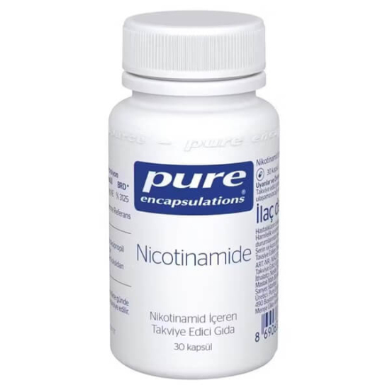 Pure Encapsulations Nicotinamide 30 Kapsül - 1