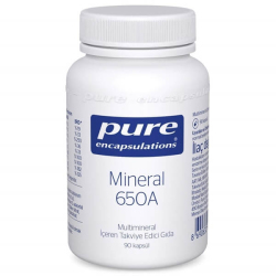 Pure Mineral 650A 90 Kapsül - Pure Encapsulations