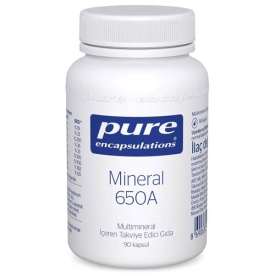  Pure Mineral 650A 90 Kapsül - 1