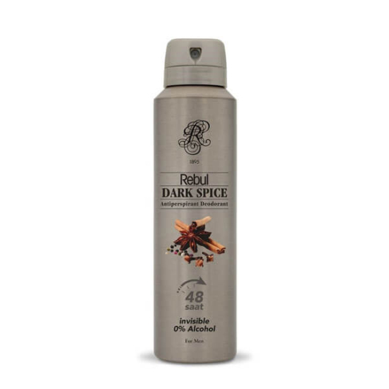  Rebul Erkek Sprey Deodorant Dark Spice 150 ml - 1
