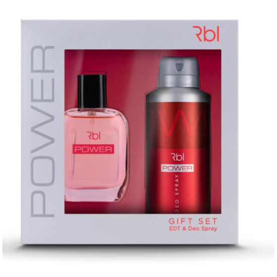  Rebul Power For Men Gift Set - Parfüm 50 ml + Deodorant 150 ml - 1