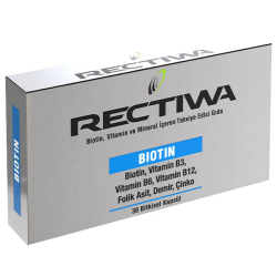 Rectiwa Biotin 30 Kapsül - Rectiwa