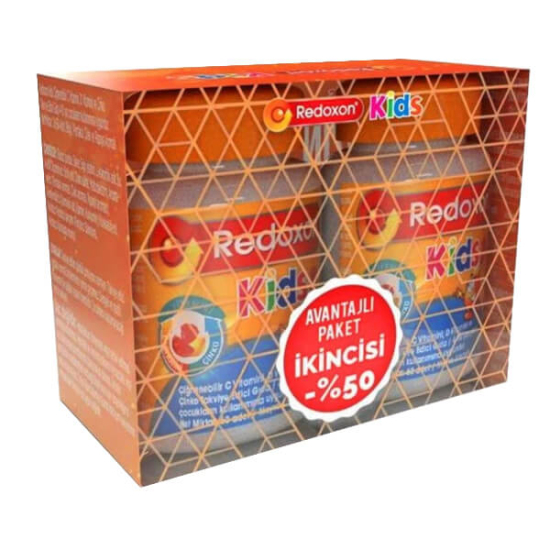  Redoxon Kids 60 Çiğneme Tableti 2li Avantaj Paket İkincisi %70 İndirimli - 1