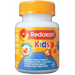 Bayer - Redoxon Kids 60 Çiğnenebilir Tablet Bayer - Redoxon Kids 60 Çiğnenebilir Tablet