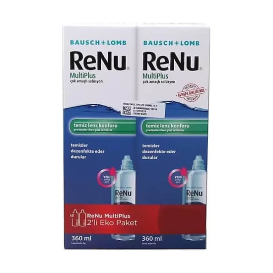  Renu Multiplus Lens Solüsyonu 360 ml İkili Kofre - 1