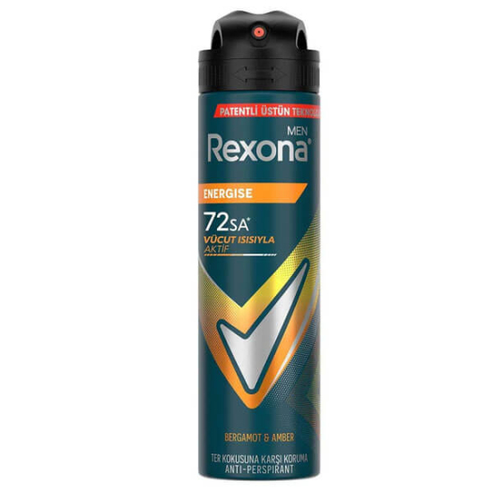  Rexona Men 72 Saat Üstün Koruma Energise Deodorant 150 ml - 1