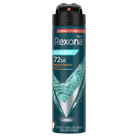  Rexona Men Üstün Koruma Ocean Deep Sprey Deodorant 150 ml - 1
