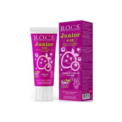 Rocs - Rocs Junior 6-12 Yaş Diş Macunu Orman Meyveli 60 ML Rocs - Rocs Junior 6-12 Yaş Diş Macunu Orman Meyveli 60 ML
