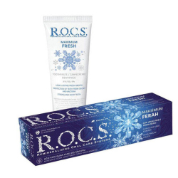 Rocs - Rocs Maximum Fresh Ağız Kokusuna Karşı Diş Macunu 75 ML Rocs - Rocs Maximum Fresh Ağız Kokusuna Karşı Diş Macunu 75 ML
