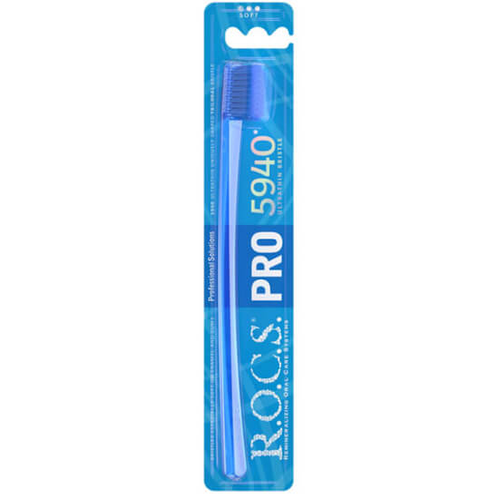  Rocs Pro 5940 Ultra Soft Diş Fırçası - Mavi - 1