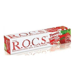 Rocs - Rocs Teens 8-18 Yaş Diş Macunu Yaban Çileği Rocs - Rocs Teens 8-18 Yaş Diş Macunu Yaban Çileği