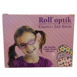 Roll Optik Kız Çocuk Göz Pedi 100'lü - Roll