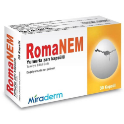 Romanem Yumurta Zarı 30 Kapsül - Miraderm