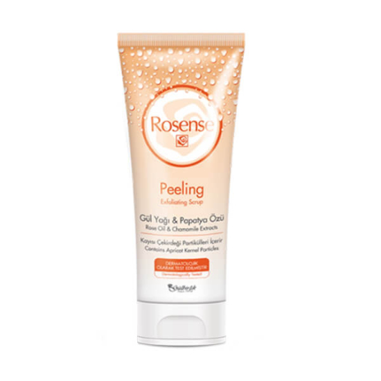Rosense Peeling 100 ml cilt temizleyici, papatya özlü, kayısı partiküllü, gözenek bakımına destek, tüm cilt tipleri- 1