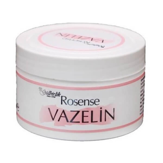 Rosense Vazelin 100 ml kavanoz cilt bakım ürünü el diz dirsek topuk çatlak ve sert deriyi yumuşatır- 1