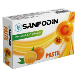 Sanfodin Portakal C Vitamin Pastil 24 lü - Sanfodin 