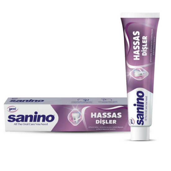  Sanino Diş Macunu Hassas Dişler 75 ml - 1